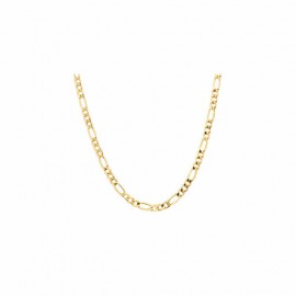 50cm 20 Figaro Chain in 10kt Yellow Gold